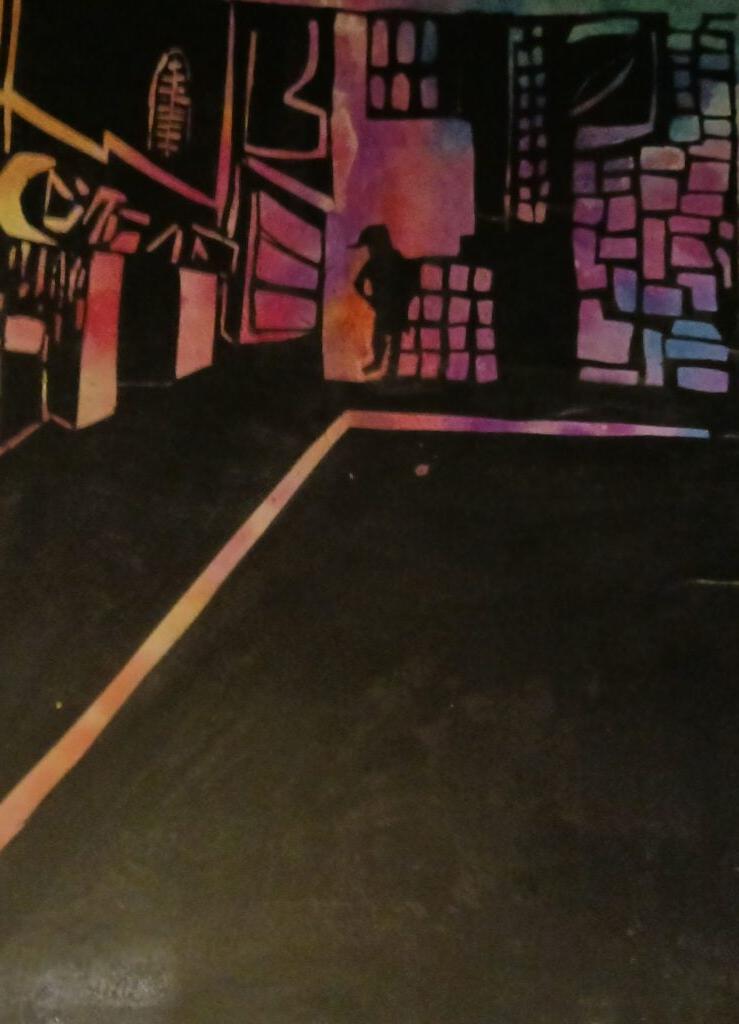 Lila Graddis, 9th Grade, "City at Night"